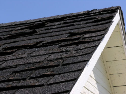 Fixing Curling or Cracked Roof Shingles